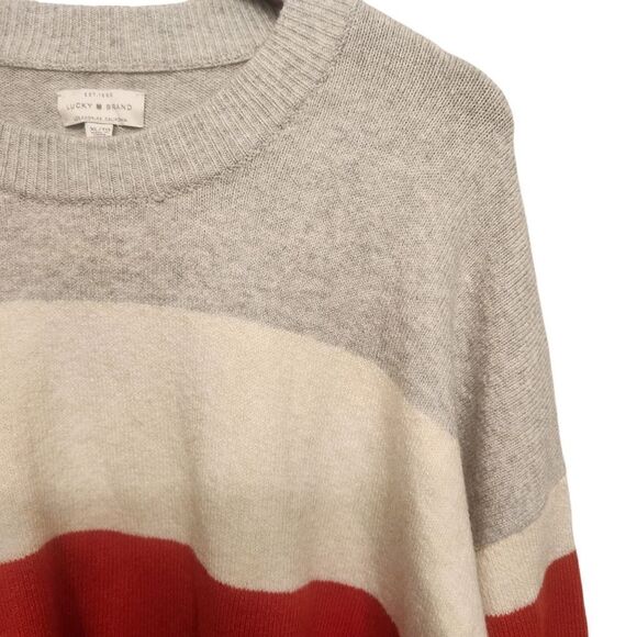 Lucky Brand Women's Colorblock Sweater XL - Picture 2 of 5